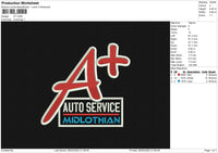 A+ Embroidery File 6 size