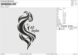 All Style Embroidery File 6 size