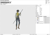 Annette 2821 Embroidery File 6 size