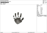 Handprint 0505 Embroidery File 6 sizes