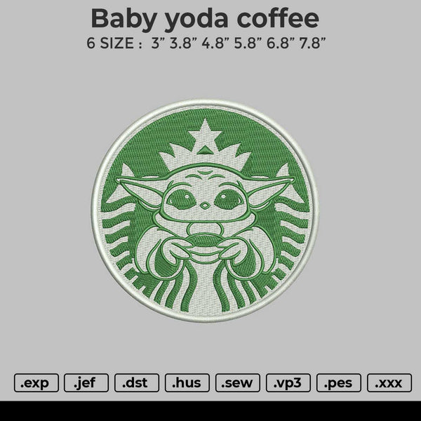 Baby Yoda Coffee