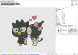 BADTZ MARU v2 Embroidery File 6 size