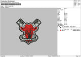 Banditotext Embroidery File 6 sizes