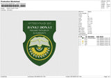 BANKI DONAT Embroidery File 6 size