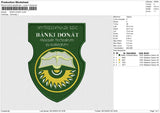 BANKI DONAT Embroidery File 6 size