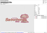 BARBENHEIMER Embroidery File 6 size