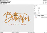 BEAUTIFUL Embroidery File 6 size