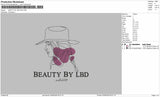 Beautytext 2105 Embroidery File 6 sizes