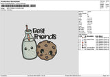 Cookies 02 Embroidery File 6 sizes