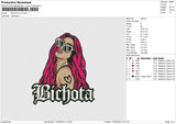 BICHOTA V3 Embroidery File 6 size