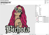 BICHOTA V3 Embroidery File 6 size