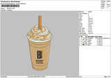 Coffee 0901 Embroidery File 6 sizes