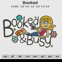 Booked Embroidery