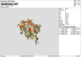 Bouquete2312 Embroidery File 6 sizes