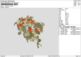 Bouquete2312 Embroidery File 6 sizes