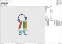 BPL Embroidery File 6 size