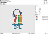 BPL Embroidery File 6 size