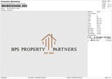 BPS PROPERTY Embroidery File 6 size
