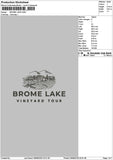 Brometext Embroidery File 6 sizes