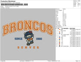 BRONCOS HELLO KITTY