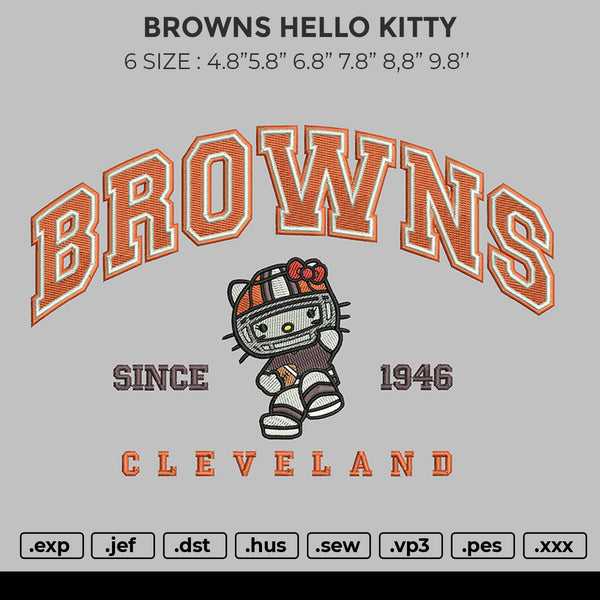 BROWNS HELLO KITTY