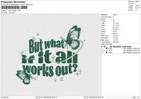 BUT WHAT Embroidery File 6 size
