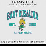 Baby Rosalina Embroidery File 6 size
