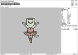 Cat 2905 Embroidery File 6 sizes