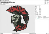 Bernalillo Spartan Embroidery File 6 size