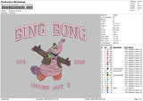 Bingbong V2 Embroidery File 6 size