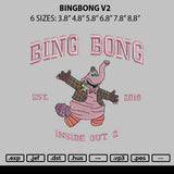 Bingbong V2 Embroidery File 6 size