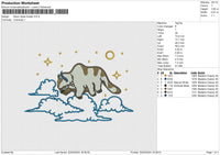 Bison Appa Avatar Embroidery 6 size