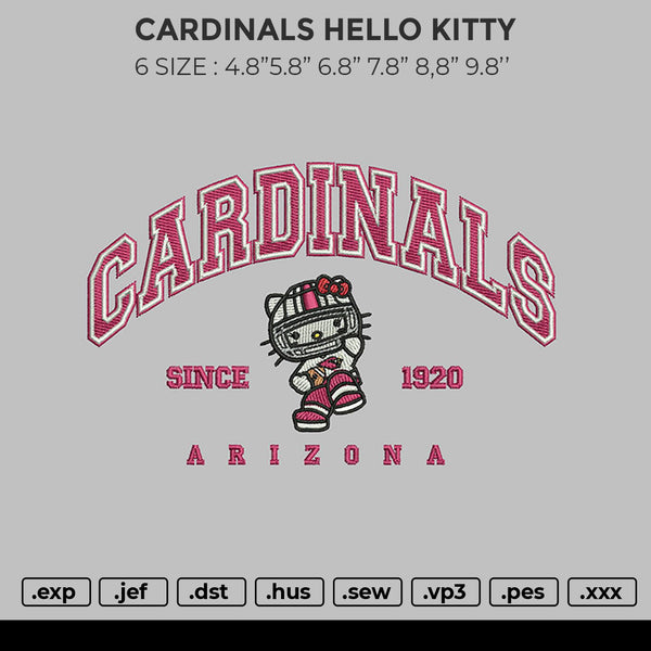 CARDINALS HELLO KITTY