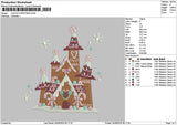 Castle 2409 Embroidery File 6 sizes