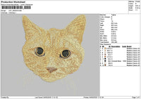 Cat 0403 Embroidery File 6 sizes