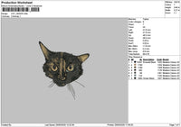 Cat 2403a Embroidery File 6 sizes