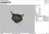 Cat 2403a Embroidery File 6 sizes