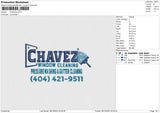 CHAVES Embroidery File 6 size