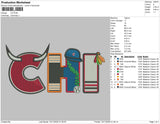 CHI Embroidery File 6 size