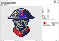 CITADELE ICON Embroidery File 6 size