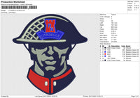 CITADELE ICON Embroidery File 6 size
