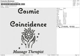COSMIC COINCIDENCE Embroidery File 6 size