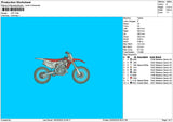 Motorcycle 1903 Embroidery File 6 sizes