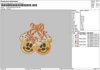 Mickey2512b Embroidery File 6 sizes