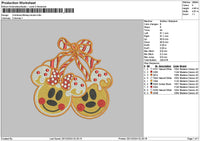 Mickey2512b Embroidery File 6 sizes