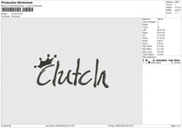 Chutch Embroidery File 6 size