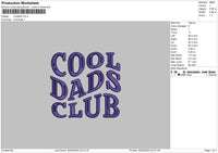 Cooltext02 Embroidery File 6 sizes