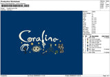 Caroline2609 Embroidery File 6 sizes