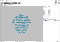 Dad Text 01 Embroidery File 6 sizes