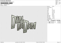 DANDADAN Embroidery File 6 size